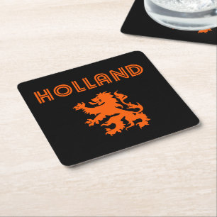 Holland Retro Kartonnen Onderzetters