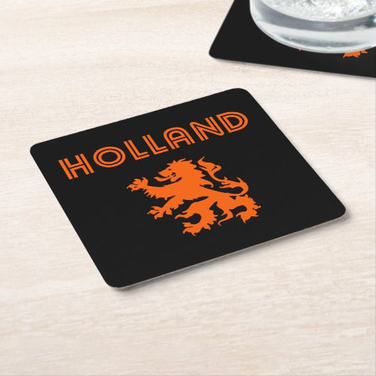 Holland Retro Kartonnen Onderzetters (Schuin)
