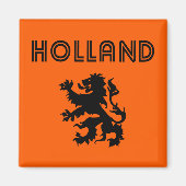 Holland Retro Magneet (Voorkant)