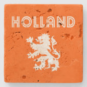 Holland Retro Stenen Onderzetter (Voorkant)