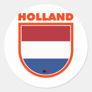 Holland Ronde Sticker