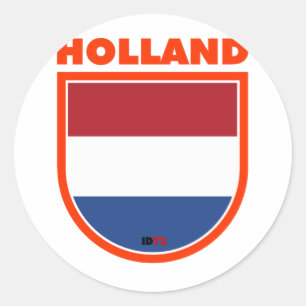 Holland Ronde Sticker