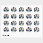 Holland Schoenen Ronde Sticker (Vel)