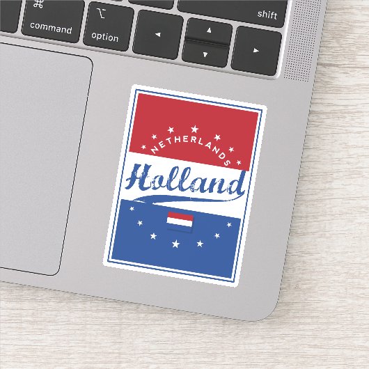 Holland Sticker (Detail)