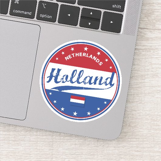 Holland Sticker (Detail)