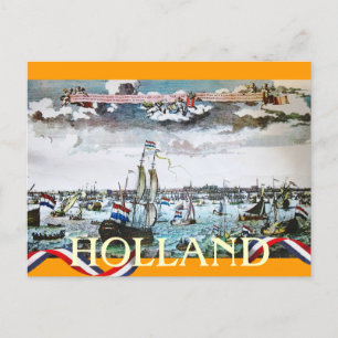 Holland Trade Ships Sailing Briefkaart