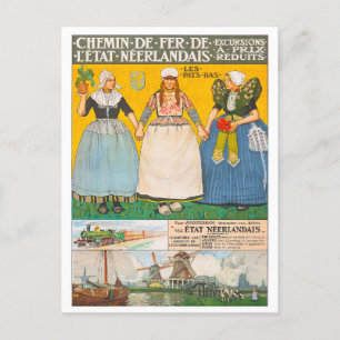 Holland trainingen Briefkaart oud reizen