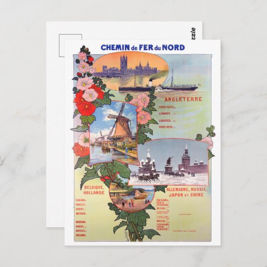 Holland trainingen Briefkaart oud reizen (Voorkant / Achterkant)