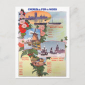 Holland trainingen Briefkaart oud reizen (Voorkant)