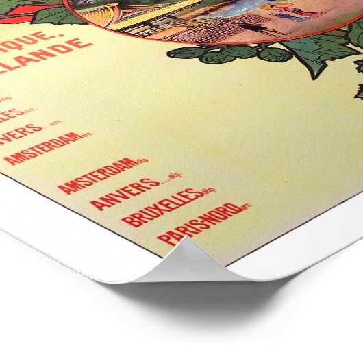 Holland trainingen Poster oud reizen (Hoek)