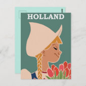 Holland Travel Briefkaart (Voorkant / Achterkant)