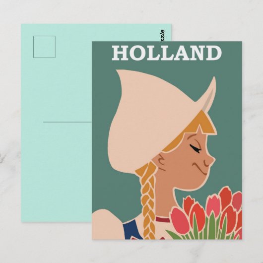 Holland Travel Briefkaart (Voorkant / Achterkant)