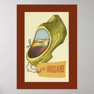  Holland Travel Poster