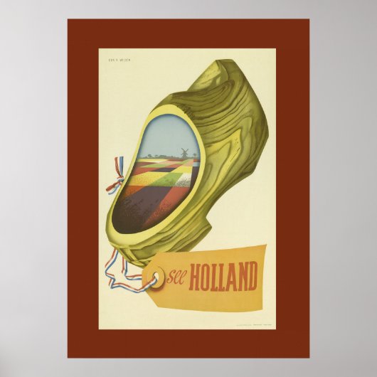  Holland Travel Poster (Voorkant)