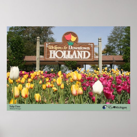 Holland Tulip Time - Holland, Michigan Poster (Voorkant)