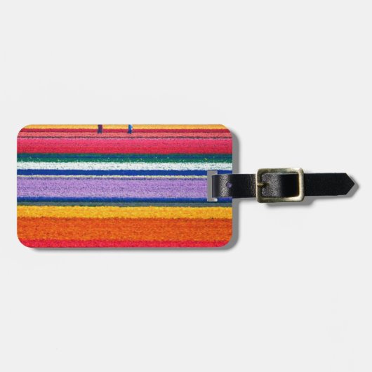 Holland, Tulip-velden Bagagelabel (Voorkant horizontaal)