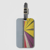 Holland Tulips Field Bagagelabel (Voorkant (verticaal))