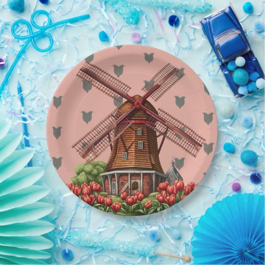 Holland Tulpen Papier Bord (Feest)