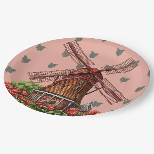 Holland Tulpen Papier Bord (Gekanteld)