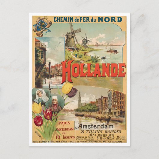 Holland vintage-Briefkaart Briefkaart (Voorkant)