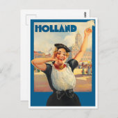 Holland vintage-Briefkaart Briefkaart (Voorkant / Achterkant)