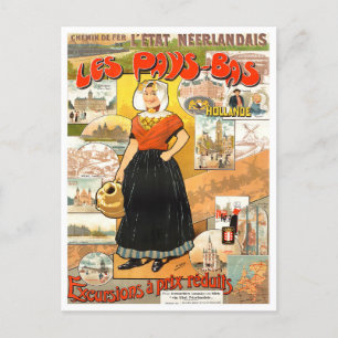 Holland vintage-Briefkaart Briefkaart