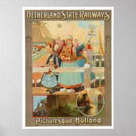 Holland vintage-Poster Poster