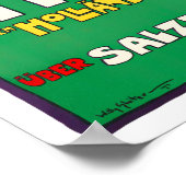 Holland vintage-Poster Poster (Hoek)