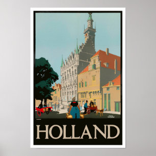 Holland vintage-Poster Poster