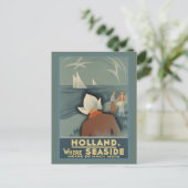 Holland Vintage Travel Briefkaart (Staand voorkant)