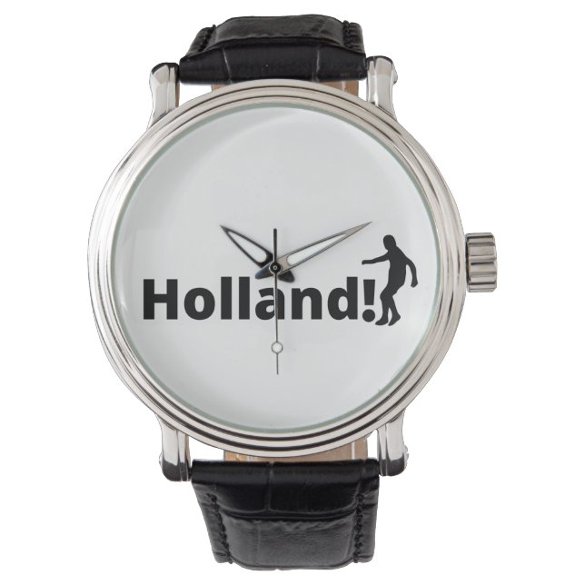 Holland voetbal horloge (Voorkant)