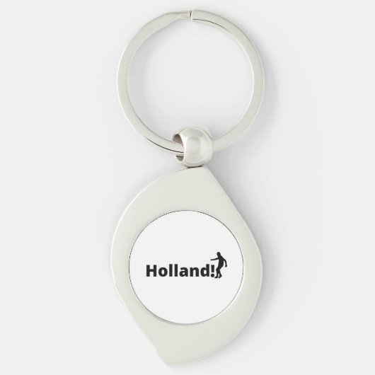 Holland Voetbal Sleutelhanger (Voorkant)
