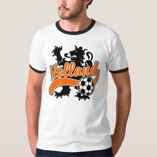 Holland Voetbal T-shirt (Voorkant)