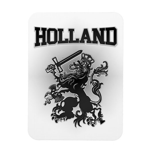 Holland Wapenmunt Magneet (Verticaal)