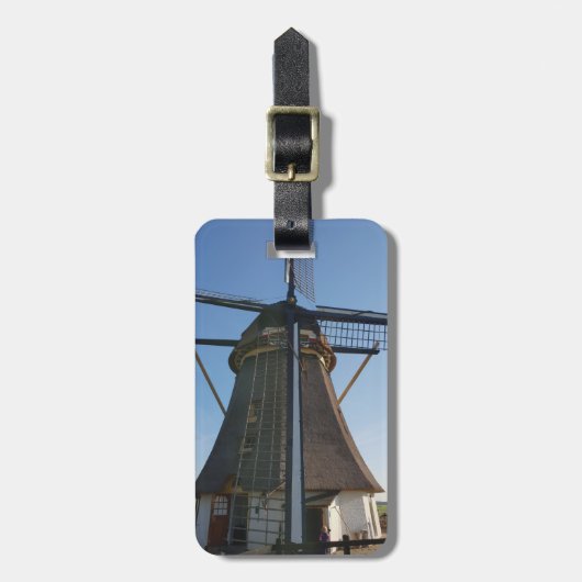 Holland Windmill Bagagelabel (Voorkant verticaal)