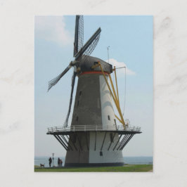 Holland windmill in Zeeland, The Netherlands Briefkaart