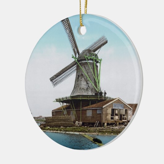 Holland Windmill Keramisch Ornament (Links)