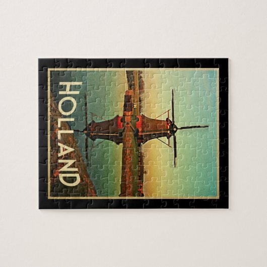 Holland Windmill Legpuzzel (Horizontaal)