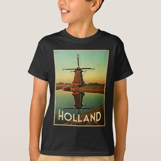 Holland Windmill T-shirt (Voorkant)
