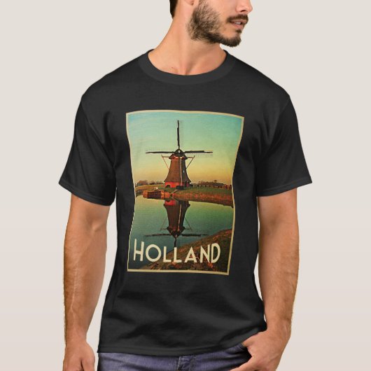 Holland Windmill T-shirt (Voorkant)