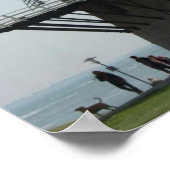 Holland windmolen, Vlissingen, Nederland Poster (Hoek)