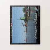 Holland Zaanse Schans Windmills 3D Anaglyph Puzzle Legpuzzel (Verticaal)