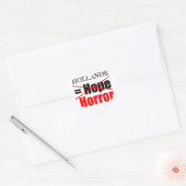 Hollande Not Hope = Horror - Heart Sticker (Envelop)