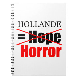 Hollande Not Hope = Horror - Notitieboek