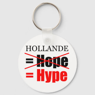 Hollande Not Hope = Hype!!!!!!!!!!!!!!!!!!!!!!!!!! Sleutelhanger