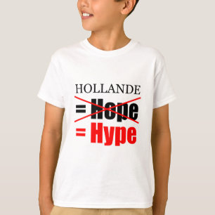 Hollande Not Hope maar Hype Kinder T-shirt