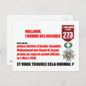 Hollande Record Legions d'Honneur - H Briefkaart (Voorkant / Achterkant)