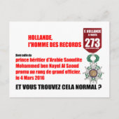 Hollande Record Legions d'Honneur - H Briefkaart (Voorkant)