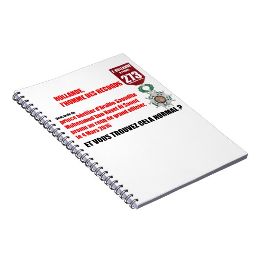 Hollande Record Legions d'Honneur - Notitieboek (Rechterzijde)