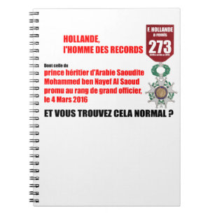 Hollande Record Legions d'Honneur - Notitieboek